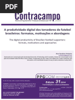 A produtividade digital dos torcedores de futebol brasileiros