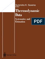 Thermodynamic Data PDF