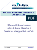 El Costo Real de La Conversión A Xpa