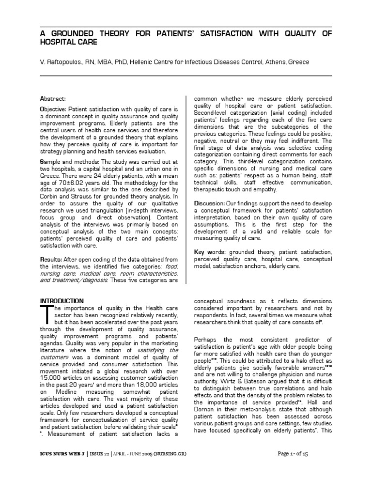 A Grounded Theory | PDF | Qualitative Research | Attitude (Psychology)