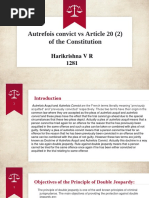 Autrefoi Acquit and Autrefoi Convict