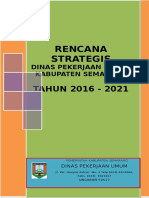 RENSTRA Dinas Pu Kab Semarang 2016-2021