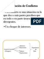 Resolucion de Conflictos