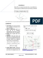 Clases de Parabola Elipse e Hiperbola