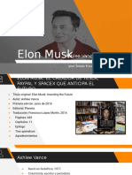 Presentacion de la biografía de Elon Musk