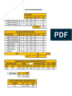 Calculo de Volumen para Mortero PDF