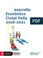 Plan de Desarrollo Económico Ciutat Vella 2016-2021