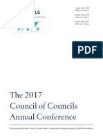 Final Agenda - CoC Sixth Annual Conference 2017
