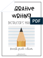 Narrative Writing Instructors Manual