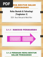 Bab 3 Reka Bentuk Pemasaran