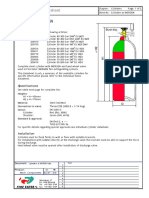 Engineering Data Sheet: Cylinders W. INERGEN