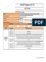 F-0020-1 Rev 00 - Audit Schedule SMK KAL 2 Surabaya, 9K Rev00