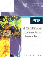 1995 A Brief History of European Research PDF