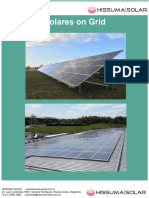 Sistemas Solares On Grid Hissuma Solar