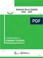 Manual de Calidad de La Alcaldía de Barranquilla.