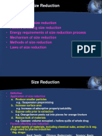 Size Reduction Lecture