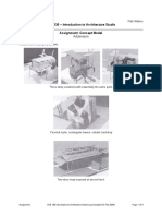 Addendum Reference Examples Below:: CEE 130 - Introduction To Architecture Studio Assignment: Concept Model