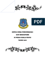 Kertas Kerja Perkhemahan 2019