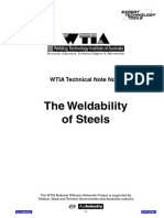 WTIA TN 01 2006 e Weldability of Steels