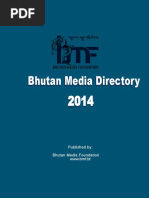 Media Directory 2014 Bhutan