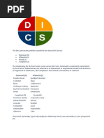 DiSC Personality Factors