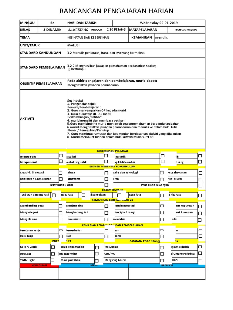 RPH-2019-KSSR-Semakan-Tahun-3-Bahasa-Melayu