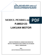 Nota Lakuan Motor PJMS3123