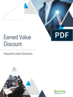 Earned Value Discount FAQ
