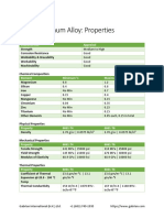 6061 Aluminum Alloy Properties 1