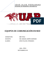 Imb Equipos de Comunicacion en Red