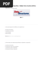 Data Structures & Algorithms - Multiple Choice Questions (MCQS) - Objective