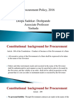 Revised Procurement Policy 2016