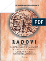 Kovacevic-Kojic - Desanka - O Rudarskoj Proizvodnji U Srednjovjekovnoj Bosni (Radovi Sa Simpozijuma