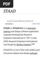 STAAD Pro Advanced Training Manual | PDF | Normal Mode | Truss