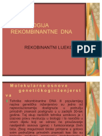 Tehnologija Rekombinantne DNA