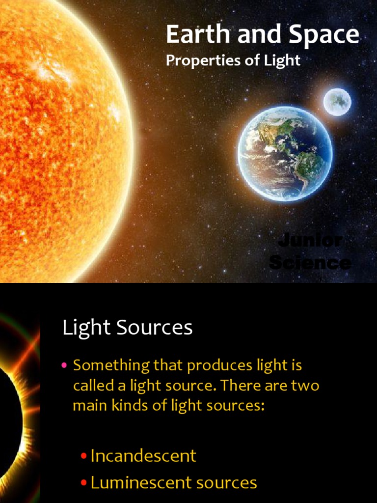 Light Basics for Junior Science | PDF | Eclipse | Shadow