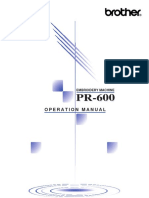 PR600 H1-H4: Operation Manual