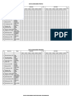 Format Pantau Kelengkapan Berkas Daftar Isi