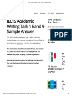 IELTS Academic Writing Task 1 Band 9 Sample Answer