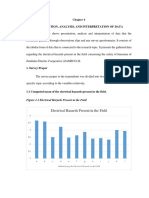 Presentation, Analysis, and Interpretation of Data: Electrical Hazards Present in The Field