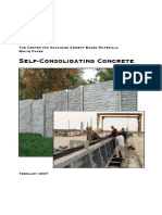 Self-Consolidating Concrete: The Center For Advanced Cement Based Materials White Paper