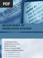 Deadlocks in Operating System