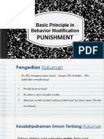 Punishment: Basic Principle in Behavior Modification