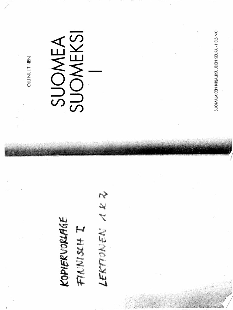 OMA SUOMI 1　suomea aikisille　フィンランド語未使用 Amazon.com: OMA SUOMI 1. Suomea aikuisille: 9789511273714