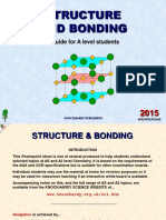 Structure and Bonding: A Guide For A Level Students