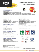 Ficha Tecnica Elide Fire Brasil 2018