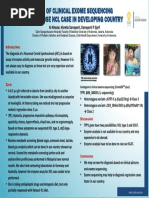 Poster Role of Clinical Exome Sequencing