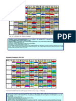 Homework Timetable 2010-2011