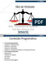 Gestão de Pessoas - Senai 2018