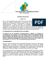 Decreto 056 de 2015 - Cobertura de Los Soat